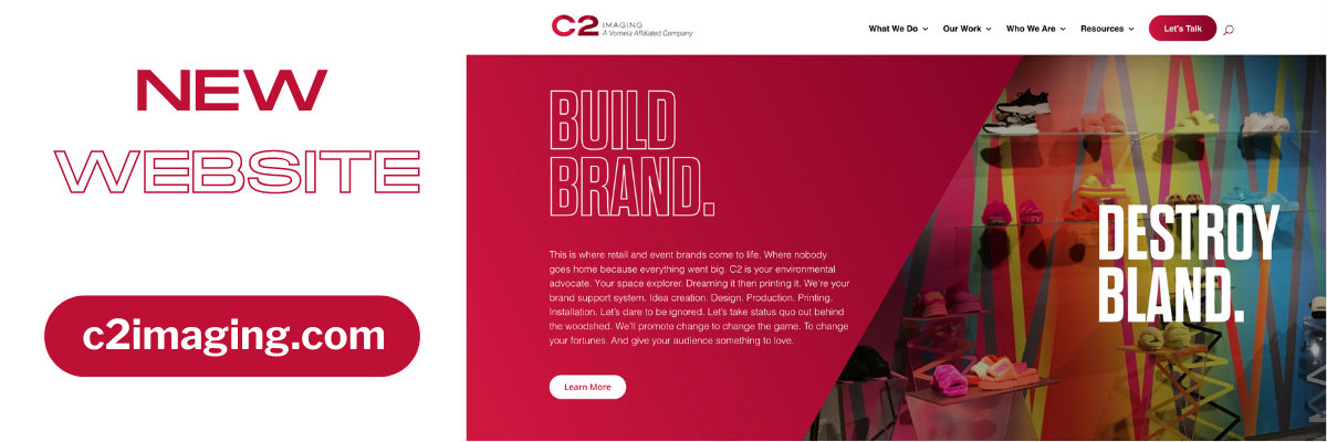 C2 Imaging has unveiled its newly redesigned website- here's a look at the home page