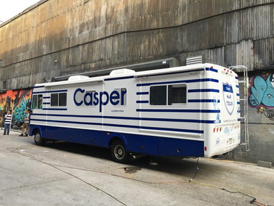 Casper Nap Tour RV Spot Graphics