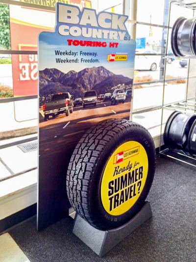 Promotion Strategies for Retailers Tire Display